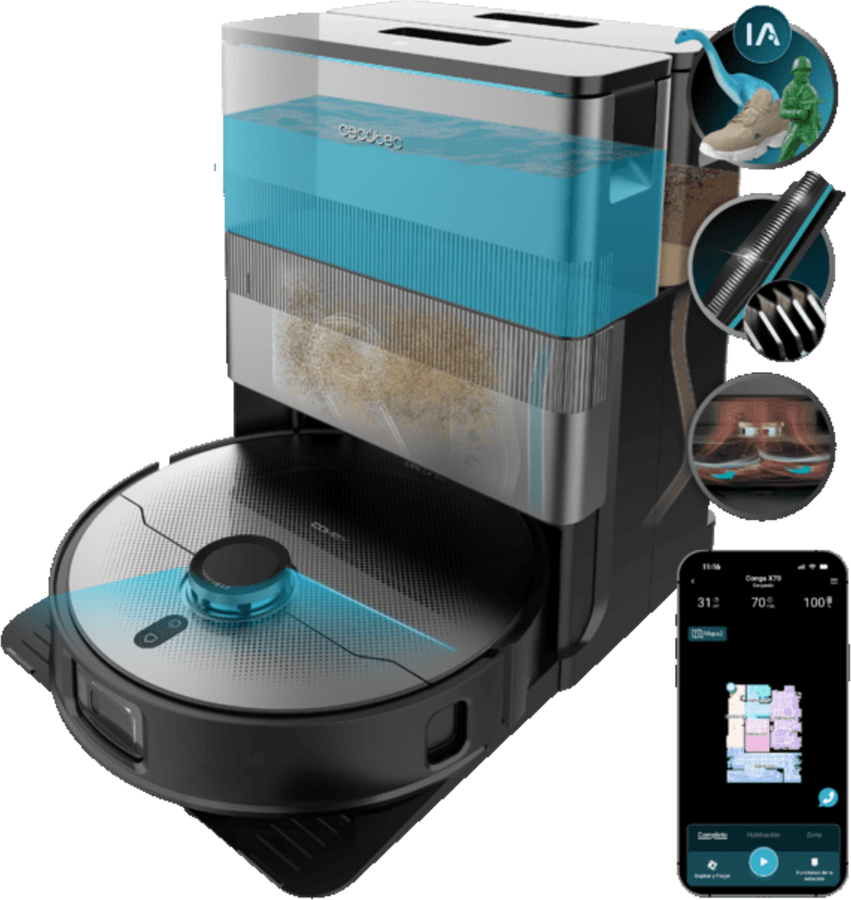 Cecotec Conga X100 Vital robot vacuum